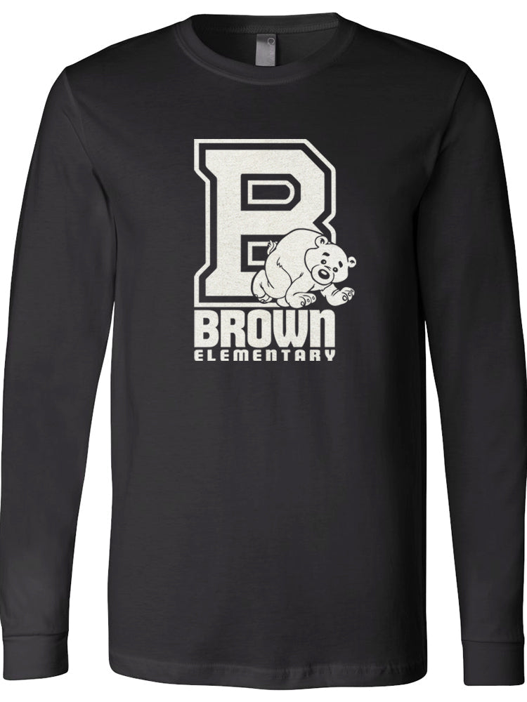 Adult Long Sleeve Crew Tee Shirt
