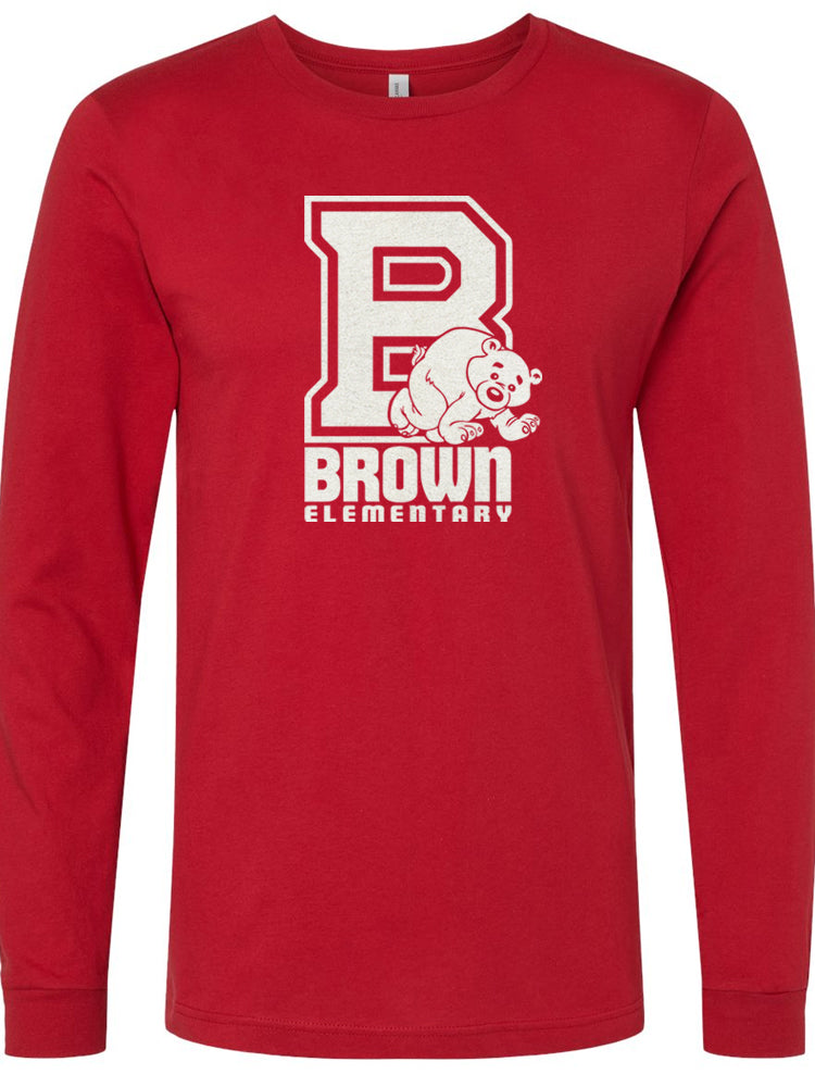 Adult Long Sleeve Crew Tee Shirt