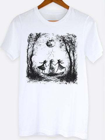 Three Dancing Witches Graphic Tee