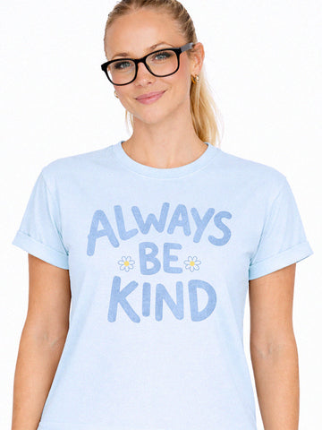 Always Be Kind Daisy Graphic Tee