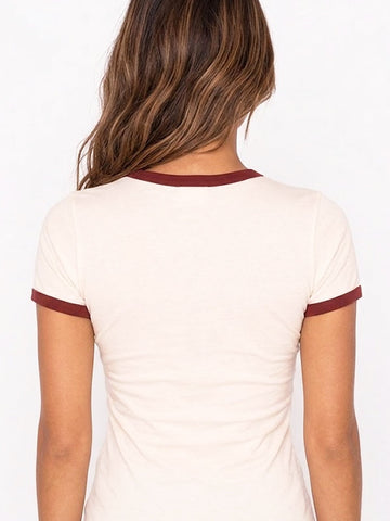Natural & Crimson