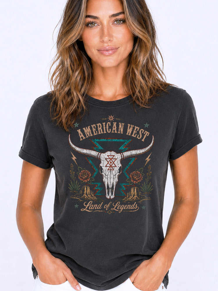 American West Graphic Tee