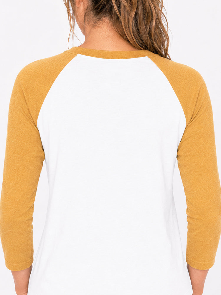 Retro 3/4 Sleeve Baseball Tee