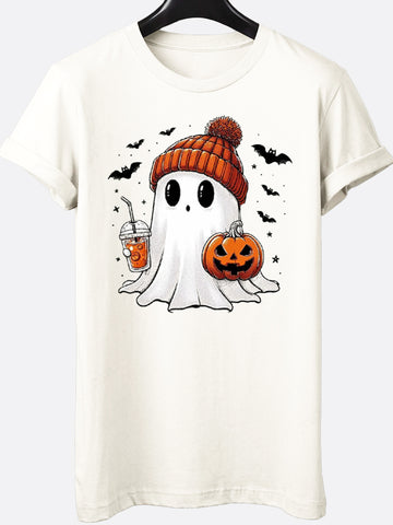 Beanie Ghost Graphic Tee