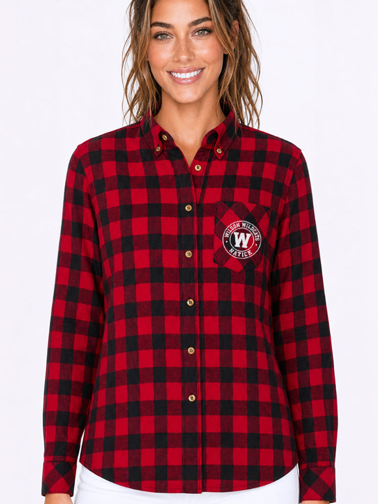 Buffalo Plaid Flannel Button Down