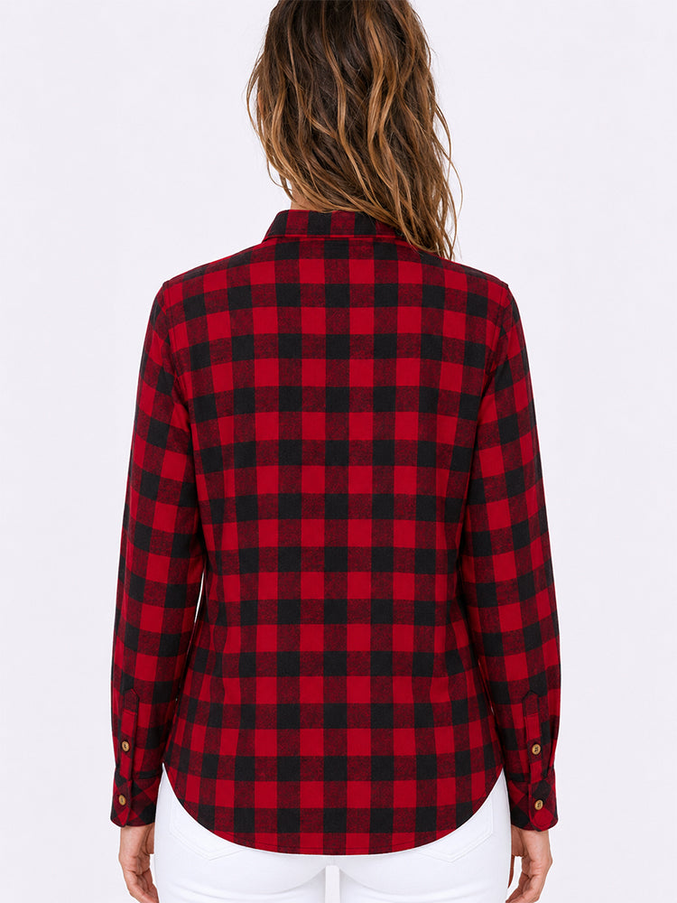 Buffalo Plaid Flannel Button Down