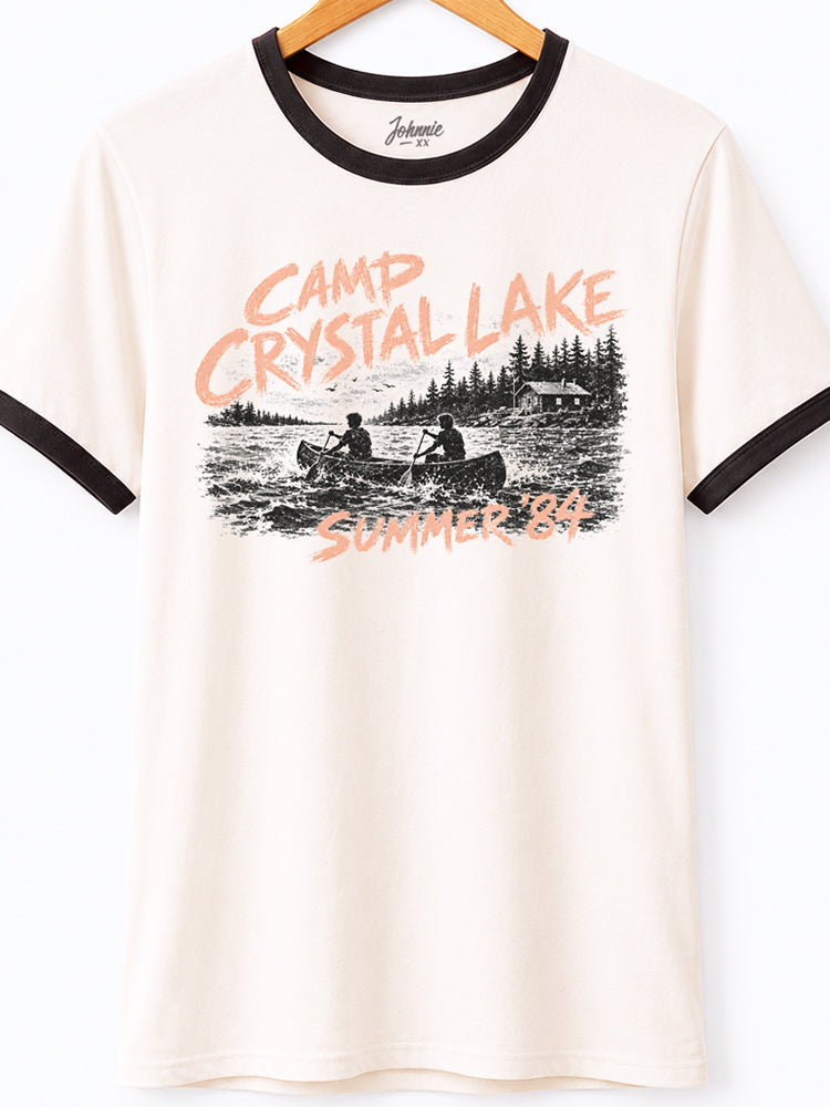 Camp Crystal Lake Ringer Tee