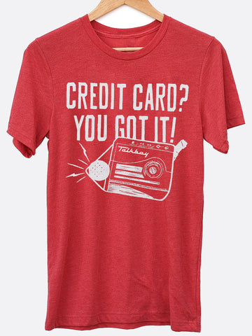 Credit Card Graphic Tee