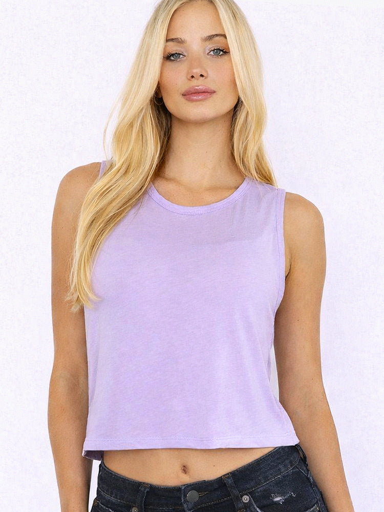 Crop Muscle Tank