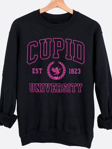 Cupid University Graphic Sweatshirt