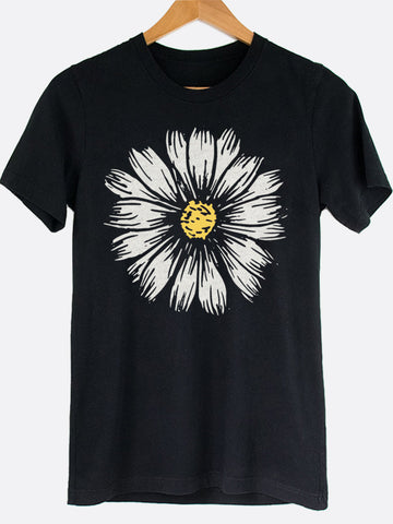 Daisy Flower Graphic Tee