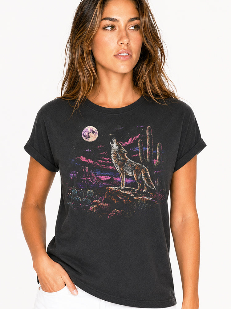 Desert Coyote Graphic Tee