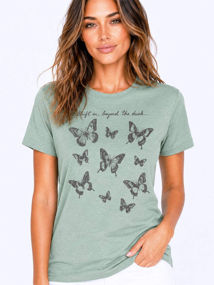 Vintage Butterfly Graphic Tee