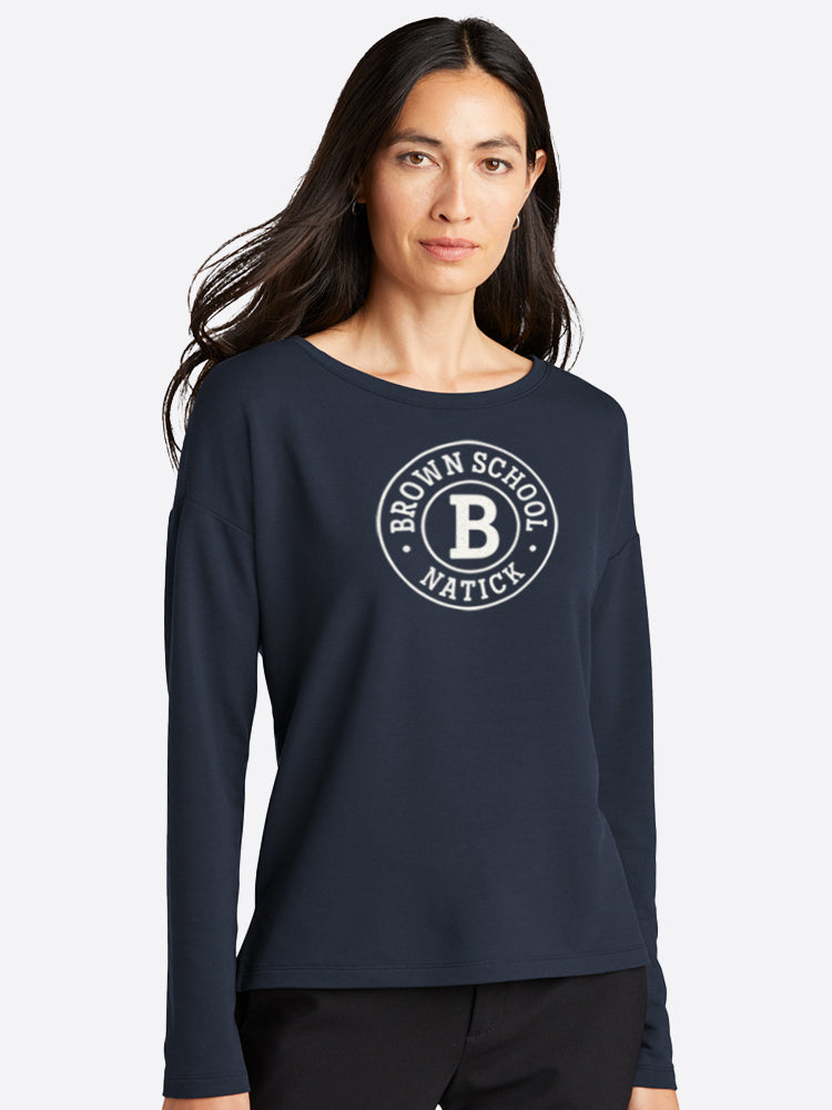 Drop Shoulder French Terry Pullover