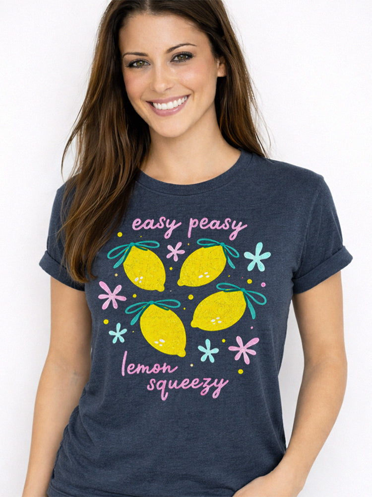Easy Peasy Lemon Graphic Tee