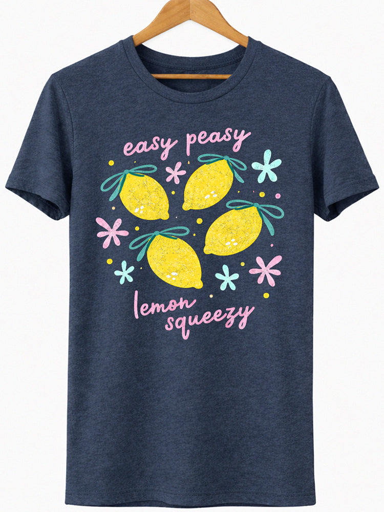 Easy Peasy Lemon Graphic Tee