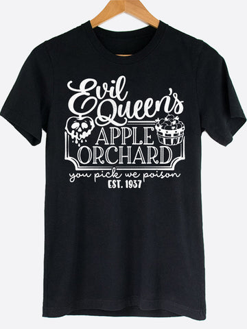 Evil Queen's Apple Orchard Graphic Tee