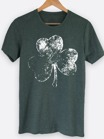 Faded Shamrock Graphic Tee