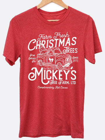 Farm Fresh Christmas Trees Graphic Tee