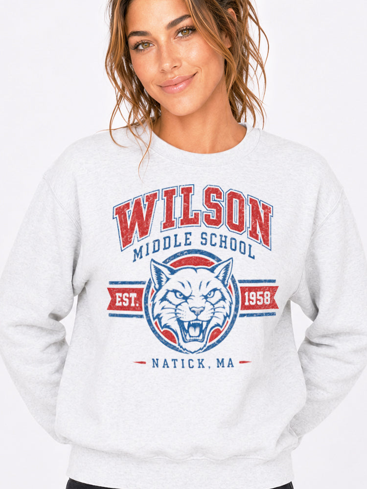 Fleece Crew Neck Sweatshirt