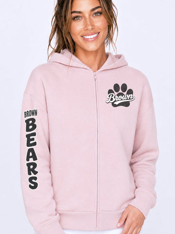 Adult Fleece Zip Hoodie