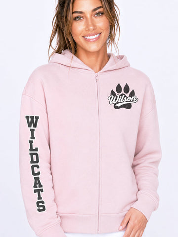 Adult Fleece Zip Hoodie