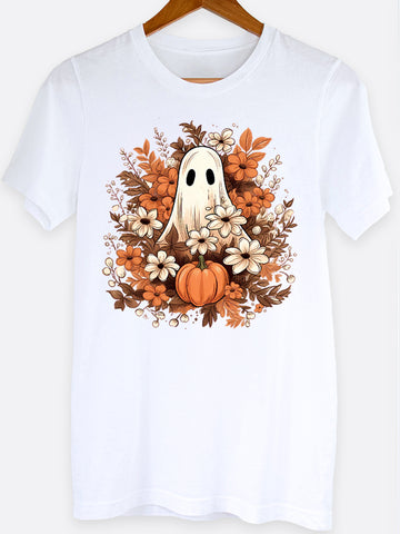 Floral Ghost Graphic Tee