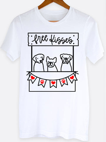 Free Kisses Graphic Tee