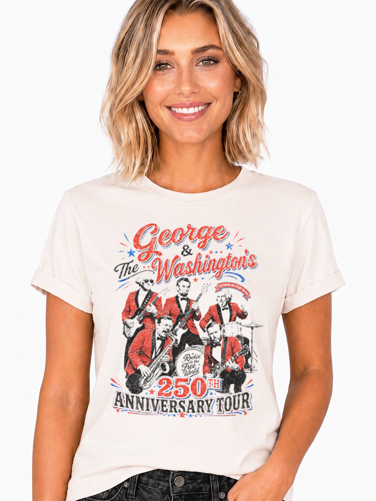 George & The Washington's Graphic Tee
