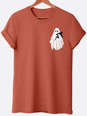 Ghost And Kitty Graphic Tee