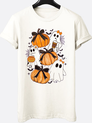 Ghosts & Pumpkins Graphic Tee