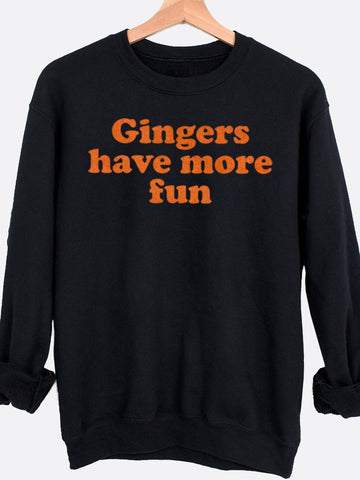 Gingers Have More Fun Graphic Sweatshirt