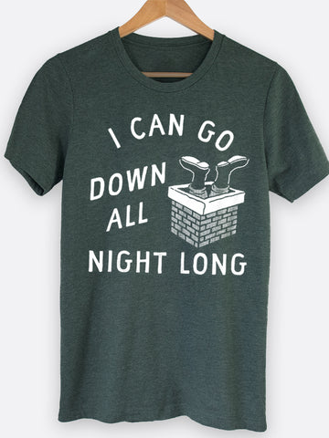 Go Down All Night Graphic Tee