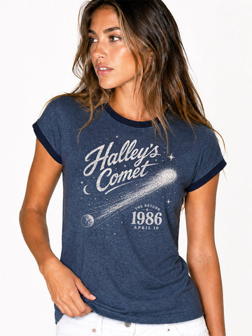 Halley's Comet 1986 Ringer Tee