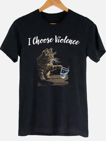 I Choose Violence Graphic Tee