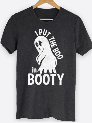 I Put The Boo In Booty Graphic Tee