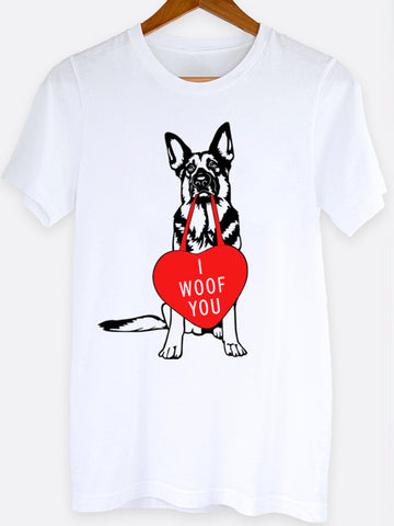 I Woof You Graphic Tee