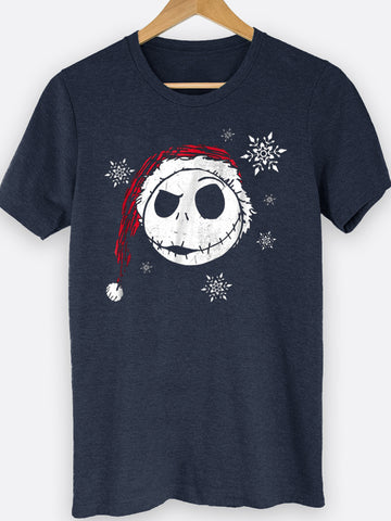 Jack In A Santa Hat Graphic Tee