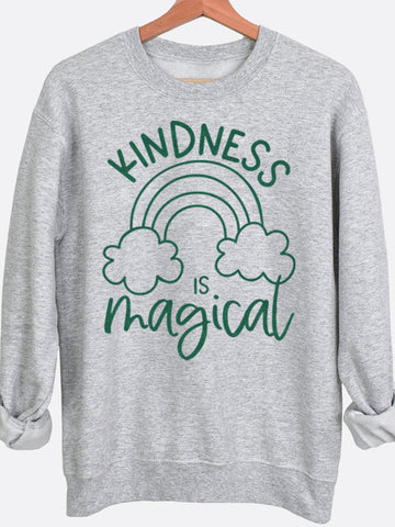 Kindness Is Magical Graphic Sweatshirt