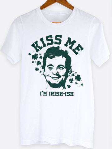 Kiss Me I'm Irish-ish Graphic Tee