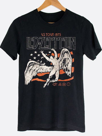 Led Zeppelin 1975 Graphic Tee