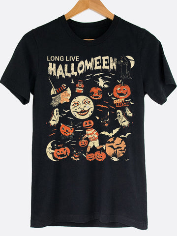 Long Live Halloween Graphic Tee