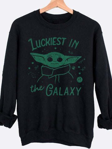 Luckiest In The Galaxy Graphic Sweatshirt