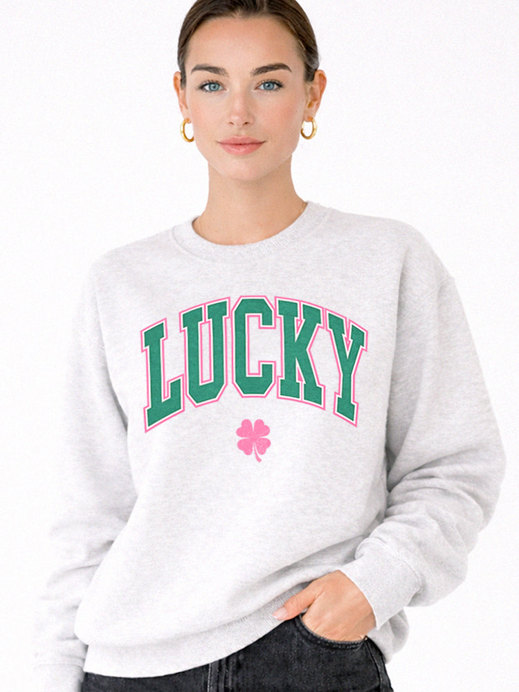 Lucky Graphic Sweatshirt