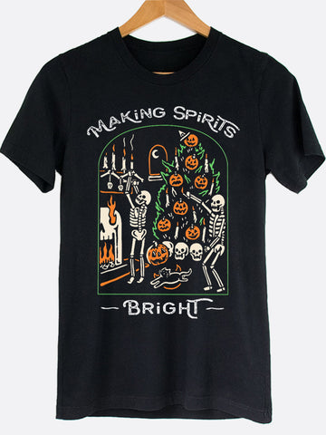 Making Spirits Bright Graphic Tee