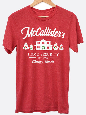 McCallister's Home Security Graphic Tee