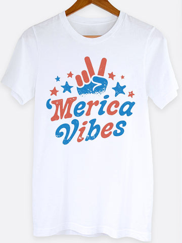 'Merica Vibes Graphic Tee