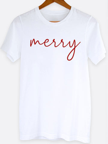 Merry Graphic Tee