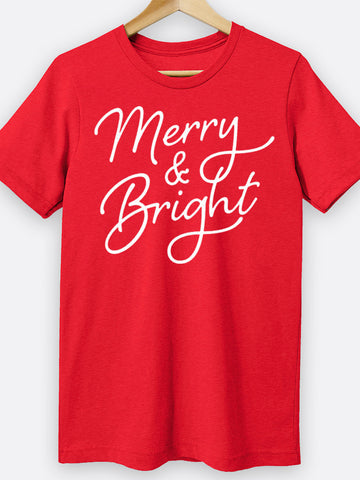 Merry & Bright Graphic Tee