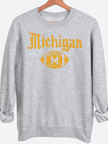 Michigan Football Graphic Sweatshirt